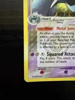Pokemon Metagross EX TCG Hidden Legends Holo Rare Card 11/101 - Image 3