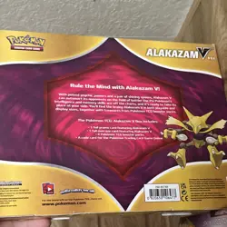 Pokemon Alakazam V Promo Box English TCG Collection Card Stock - Image 2