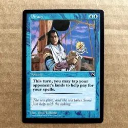 Wizards of the Coast Magic: The Gathering Piracy Blue Sorcery 1998 Portal 2 - Image 1