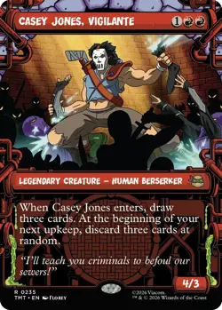 MTG TMNT - Casey Jones, Vigilante (Showcase) NM - Image 1