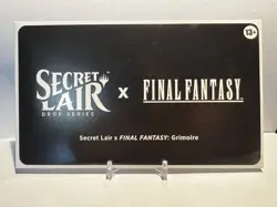 MTG Secret Lair x Final Fantasy: Grimoire Non-Foil Edition - Sealed NEW English - Image 1
