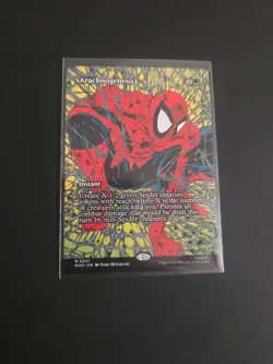 Arachnogenesis (Borderless) Marvel Universe Eternal-Legal Regular - Image 1