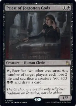 Priest of Forgotten Gods Ravnica Remastered - Magic MTG NM - Image 1