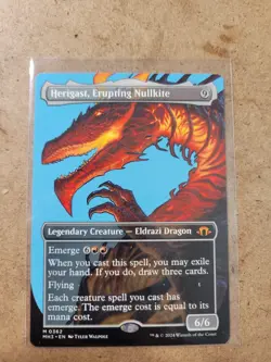 MTG - Herigast, Erupting Nullkite - (MH3 #362) - Borderless - Modern Horizons 3 - Image 1