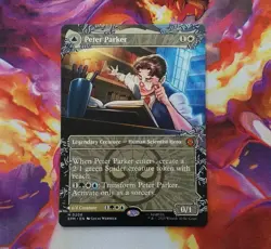 Peter Parker Amazing Spider Man mtg Showcase Mythic 0208 Spider-Man - Image 2
