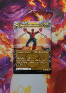 Peter Parker Amazing Spider Man mtg Showcase Mythic 0208 Spider-Man - Image 3