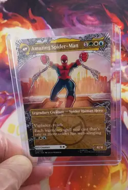 Peter Parker Amazing Spider Man mtg Showcase Mythic 0208 Spider-Man - Image 4