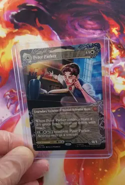 Peter Parker Amazing Spider Man mtg Showcase Mythic 0208 Spider-Man - Image 5