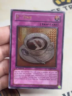 D - Time EOJ-EN053 Ultimate Rare 1st Edition YuGiOh! NM Euro Print - Image 2