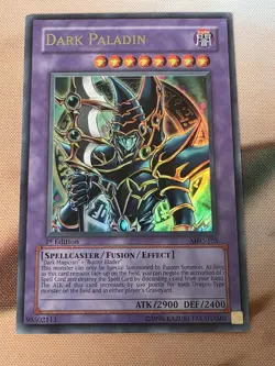 YuGiOh! Dark Paladin Magician's Force 1st Edition Artwork MFC-105 - Image 1