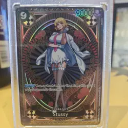 One Piece CCG TCG Stussy OP07-085 SP Special (Alt Art) English - Image 1
