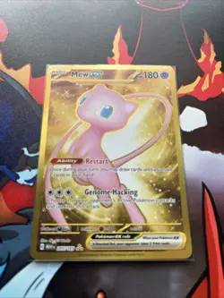 Pokemon Mew EX TCG Card 205/165 SV Scarlet & Violet 151 English Edition - Image 1