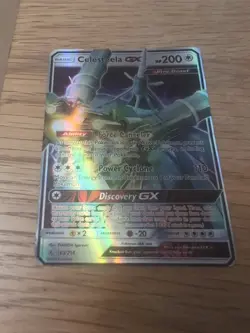 Pokemon TCG Celesteela GX Holo Ultra Rare Card Unbroken Bonds 163/214 - Image 1