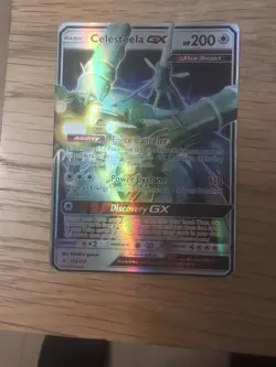 Pokemon TCG Celesteela GX Holo Ultra Rare Card Unbroken Bonds 163/214 - Image 2