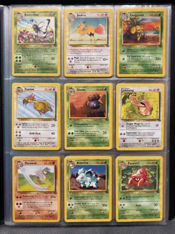 Jungle Set Complete Common and Uncommon Pokemon Cards Collection 1999 WOTC - Image 1