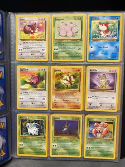 Jungle Set Complete Common and Uncommon Pokemon Cards Collection 1999 WOTC - Image 5