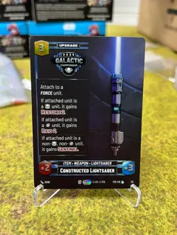 Star Wars Unlimited Galactic Championship Top 64 Light sabers SET (ALL 9 cards) - Image 1