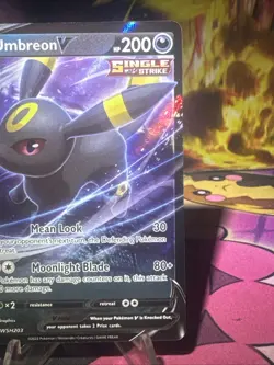 Umbreon V - Promo Holo SWSH: Sword & Shield Promo Cards SWSH203 NM Pokemon TCG - Image 2