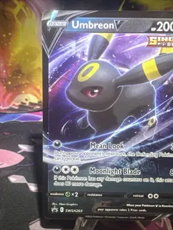 Umbreon V - Promo Holo SWSH: Sword & Shield Promo Cards SWSH203 NM Pokemon TCG - Image 3