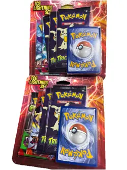 Pokemon TCG Lightning Set 4+ Packs + 1 BONUS Card Bundle Factory Sealed 2 Sets - Image 4