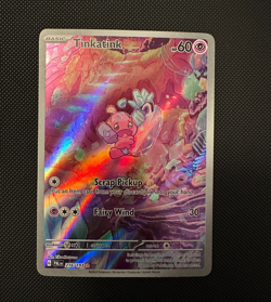 Pokemon TCG Tinkatink Scarlet & Violet Paldea Evolved Holo Card 216/193 - Image 1