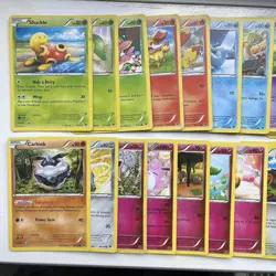 Pokemon XY Fates Collide Cards Bundle Deck 30 Uncommon Common Nintendo TCG VGC - Image 2