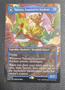 Tamiyo, Inquisitive Student NM Borderless MTG Magic The Gathering - Image 1