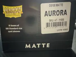 Dragon Shield Matte Aurora Display - 10 Boxes Of 100 Protective Sleeves - Image 4