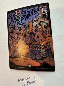 Spiteful Banditry (Borderless Poster) MTG Lord of the Rings Foil - Image 1