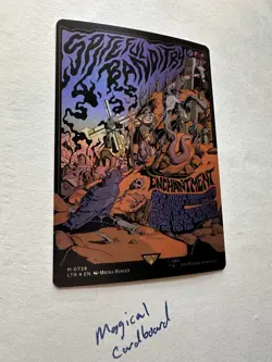 Spiteful Banditry (Borderless Poster) MTG Lord of the Rings Foil - Image 2