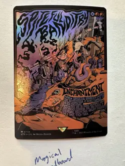 Spiteful Banditry (Borderless Poster) MTG Lord of the Rings Foil - Image 4