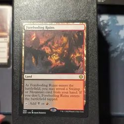 Magic: The Gathering Foreboding Ruins Starter Commander Decks Black Red Rare - Image 1