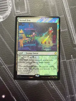 Vernal Fen Commander: Teenage Mutant Ninja Turtles Surge Foil Rare - Image 1