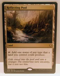 Reflecting Pool -MTG Commander Legends: Battle for Baldur's Gate CLB Rare 358 - Image 1