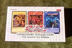 YuGiOh Legendary Collection 25th Anniversary Display Case 5 Boxes Factory Sealed - Image 2