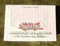 YuGiOh Legendary Collection 25th Anniversary Display Case 5 Boxes Factory Sealed - Image 3