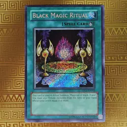 Black Magic Ritual - PP01-EN002 Premium Pack Secret Rare Holo Yu-Gi-Oh TCG - Image 1