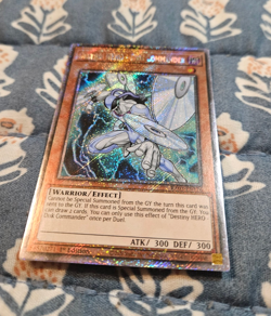 Destiny Hero - Disk Commander - Platinum Secret Rare - RA03-EN176 - Yugioh - Image 3