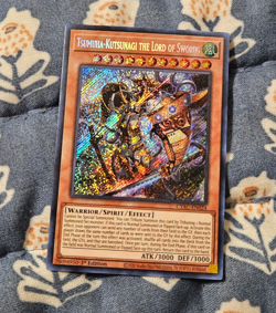 Tsumuha-Kutsunagi the Lord of Swords - Secret Rare - CYAC-EN024 - Yugioh - Image 1