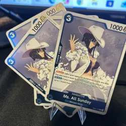 One Piece (Ms. All Sunday | Nico Robin) OP01-079 Rare Card English EN CCG Foil - Image 1