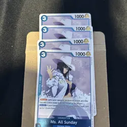 One Piece (Ms. All Sunday | Nico Robin) OP01-079 Rare Card English EN CCG Foil - Image 2