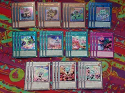 YUMMY COMPLETE 33 CARD RARE DECK JUSH 1st EDITION ULTRA YUGIOH *NEW & MINT* - Image 1