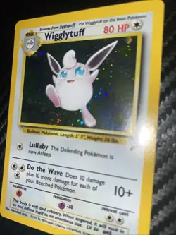 Pokemon Wigglytuff Holo Card 019/130 Base Set 2 Rare, Near Mint Vintage - Image 3