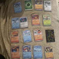134 Pokemon Card Lot RANDOM POKEMON CARD LOT Pokemon Rares and Holos- Mint - Image 2