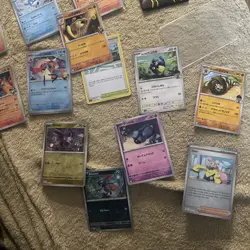 134 Pokemon Card Lot RANDOM POKEMON CARD LOT Pokemon Rares and Holos- Mint - Image 3