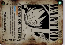 One Piece TCG Wanted Poster Monkey D Luffy OP13-118 SEC Trading Card TCG - Image 5