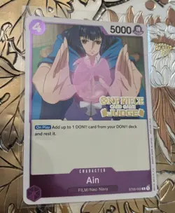 One Piece Card Game Ain ST05-002 Judge Pack Vol 4. Promo - Image 1
