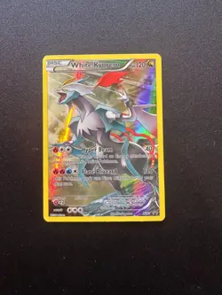 White Kyurem (Full Art Promo) XY81 Holo Very Good Condition Pokemon Card - Image 1
