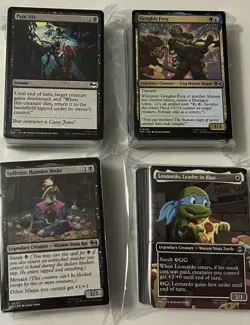 MTG Magic the Gathering Card Bulk Tmnt Final Fantasy Etc - Image 1