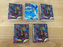 Pokemon Mini Portfolio Binder Lot Of 5 Lost Origin + Silver Tempest - No Cards - Image 1